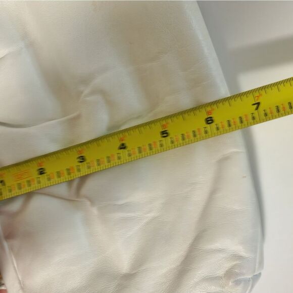 Empire Orr Vintage White Gold Leather Clutch Bag - Picture 6 of 7